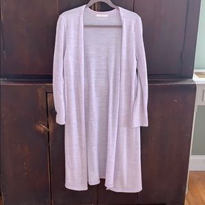 Light weight long cardigan.